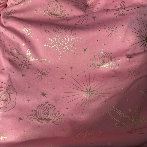 KIDS DISNEY PRINCESS METALLIC MOTO JACKET WITH APPLIQUES/SIZE: 7/8 - Picture 8 of 15